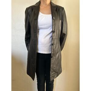 Zsazz Black Leather Jacket